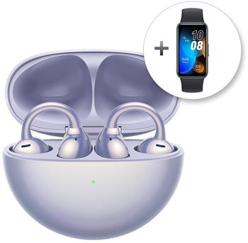 Huawei FreeClip + Band 8 violett