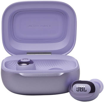 JBL Live Buds 3 Purple – JBL Live Buds 3 Purple verbinden lange Laufzeit mit professioneller Geräuschunterdrückung