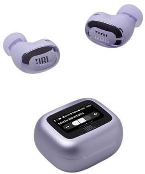 JBL Live Buds 3 Purple – Adaptive Geräuschunterdrückung mit sechs Mikrofonen für wechselnde Umgebungen