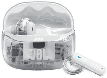JBL Tune Beam 2 Ghost Edition White