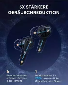 Soundcore Liberty 4 Pro – Soundcore Liberty 4 Pro Bluetooth-Kopfhörer mit 40 Stunden Gesamtlaufzeit