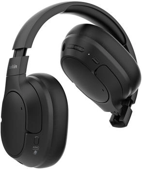 Belkin SoundForm Isolate Black – Sechs Mikrofone für verständliche Sprachübertragung
