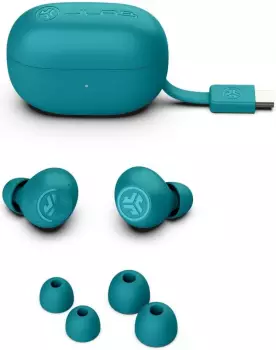 JLab GO POP ANC Teal – Intuitive Bedienung für grenzenlosen Musikgenuss