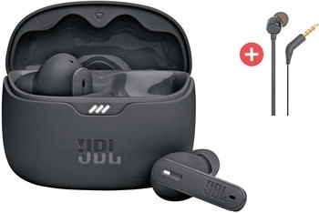 JBL Tune Beam Black + JBL T110
