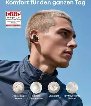 Soundcore AeroClip – LDAC und App-Steuerung für audiophile Ansprüche