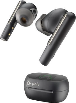 Poly Voyager Free 60+ UC Microsoft Teams USB-C Carbon Black