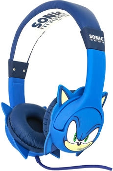 OTL Sonic the Hedgehog Kids Wired Headphones with Ears