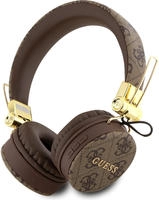 Guess Bluetooth Headphones - 4G Metal Logo - Brown - Braun