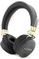Guess Bluetooth Headphones - 4G Metal Logo - Black and grey - Schwarz
