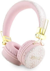 CG Mobile Guess Kabelloser Kopfh&ouml;rer mit Metall-Logo rosa