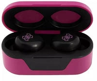 Guess Gutwst31Em Tws Bluetooth-Kopfh&ouml;rer + Magentafarbene Dockingstation