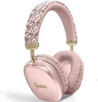 Guess Bluetooth-kopfh&ouml;rer Gubhk1gctcsp Pink Gcube Metallic Script Logo