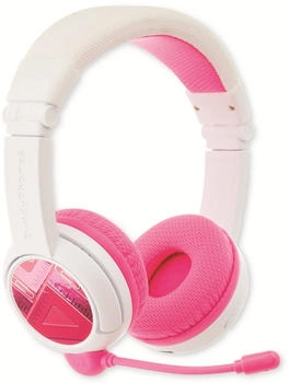 BuddyPhones School+ Wireless Pink
