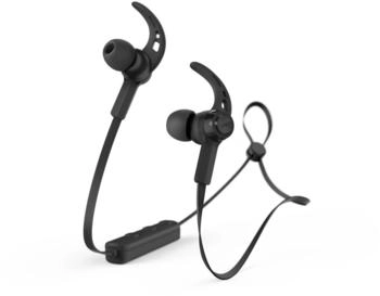 Hama Bluetooth&reg;-Kopfh&ouml;rer "Freedom Run III", In-Ear, Mikrofon, Ear-Hook, Schwarz