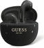 Guess Glossy Effect Egg Shape Printed Classic Logo TWS headphones - black (24 h Kabellos) Schwarz