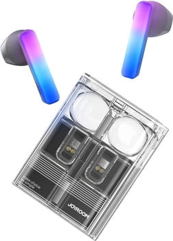 Joyroom TWS JR-TC1 IceLens Series kabellose mit LED-Leuchten - Schwarz (6 h Kabellos) Schwarz
