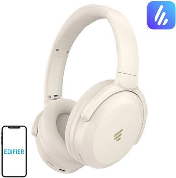 Edifier WH700NB PRO Bluetooth Headset ivory retail (ANC 56 h Kabellos) Beige