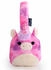 Lazerbuilt Squishmallows Plush Bluetooth Headphones Lola