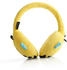 Lazerbuilt Squishmallows Plush Bluetooth Headphones Sunny