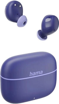 Hama Bluetooth®-Kopfhörer "Freedom Buddy II", TWS, Earbuds, Sprachsteuerung, BL Blau