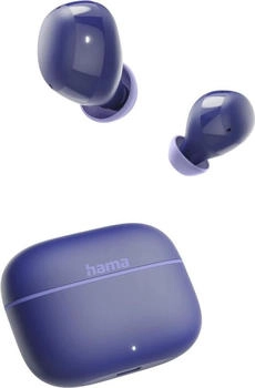 Hama Bluetooth®-Kopfhörer "Freedom Buddy II", TWS, Earbuds, Sprachsteuerung, BL Blau – Kristallklarer Klang und mühelose Konnektivität