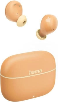 Hama Bluetooth®-Kopfhörer "Freedom Buddy II", TWS, Earbuds, Sprachsteuerung, OR Orange