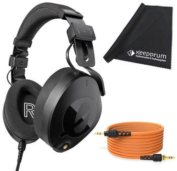 Rode NTH-100 Kopfhörer mit 2.4m Kabel Orange mit Tuch