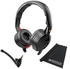Rode Kopfhörer NTH-50 mit Headset-Mikrofon und Tuch