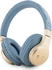Guess Guess Wireless Leather Headphone with Metal Logo Blue