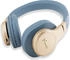 Guess Guess Wireless Leather Headphone with Metal Logo Blue
