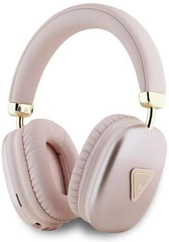 Guess Guess Saffiano Triangle Logo Pink