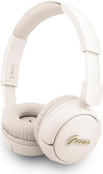 Guess Guess Metal Logo Script Beige