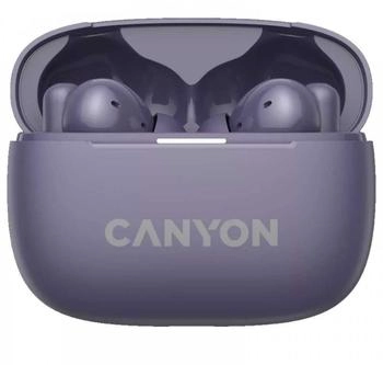 Canyon TWS-10 On Go 10 ANC True Wireless Bluetooth in-ear headphones charging station in (ANC 0.83 h Kabellos) Violett