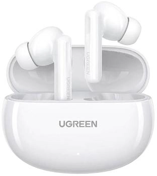 Ugreen Słuchawki bezprzewodowe WS200 HiTune T6 Hybrid ANC 15158 (białe) (7 h Kabellos) Weiss