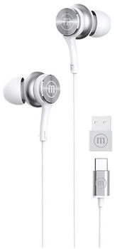 Maxell XC1 USB-C kabelgebundener mit USB-A Adapter weiss (Kabelgebunden) Weiss