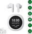 4smarts True Wireless SkyBuds Screen Pro ANC (ANC 5 h Kabellos) Weiss