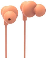 Hama Kopfh&ouml;rer "Curly", In-Ear, Mikrofon, Kabelknickschutz, USB-C, Orange