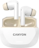 Canyon Hexagon 7 TWS ANC+ENC Qi In-Ear Kopfh&ouml;rer Wei&szlig;&ndash; Beige - Kopfh&ouml;rer -
