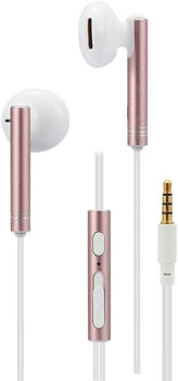 2GO 2GO In-Ear Stereo-Headset "Deluxe" - Roségold (Kabelgebunden) Gold