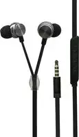 "ACV In-Ear Stereo-Headset"Luxury" - anthrazit Zipper-Style"""
