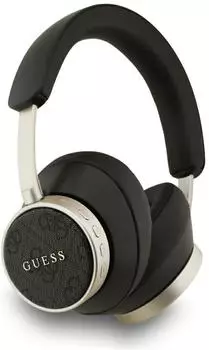 Guess Over-Ear Headphones Bluetooth 4G Classic Logo black (45 h Kabellos) Schwarz