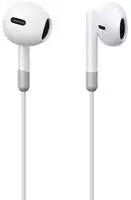 Joyroom JR-EW01 in-ear wired mini jack headphones with remote control - white