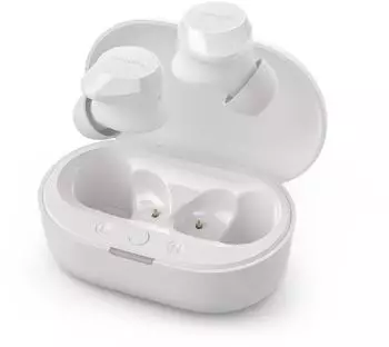 Philips True Wireless In-EAR Bluetooh Headphones White (Kabellos), Kopfhörer, Weiss