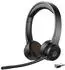 EKSA H16 Computer On Ear Headset Bluetooth Schwarz Noise Cancelling Mikrofon (ANC 35 h Kabellos) Schwarz