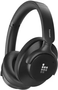 Tronsmart SOUNFII Q20S Hybrid ANC Kabellose mit aktiver Geräuschunterdrückung Schwarz (ANC 60 h Kabellos Kabelgebunden) Schwarz
