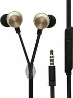 "2GO In-Ear Stereo-Headset "Luxury" Zipper-Style gold"