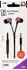 2GO 2GO Metallic InEar Headset 3,5mm Stereo silber/rot (Kabelgebunden) Rosa