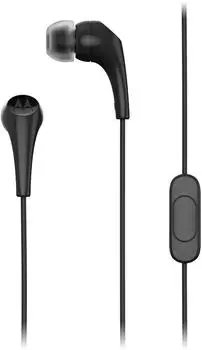 Motorola Earphone EARBUDS 2-S BLK (Keine Ger&auml;uschunterdr&uuml;ckung Kabelgebunden) Schwarz