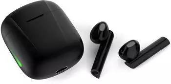 Meliconi 497413 True Wireless Stereo (TWS) In-Ear Musik und Anruf Bluetooth Headset Ne (5 h Kabellos) Schwarz