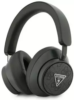 Guess On-Ear Headphones 4G Triangle Logo Bluetooth black (45 h Kabellos) Schwarz